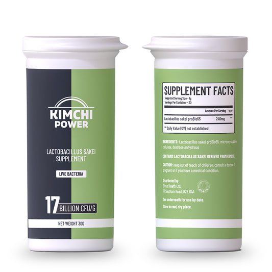 Kimchi Power - Lactobacillus Sakei Live Bacteria Supplement